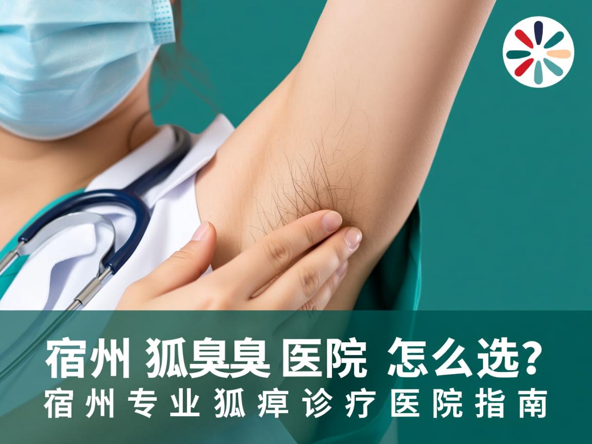 宿州狐臭医院怎么选？宿州专业狐臭诊疗医院指南
