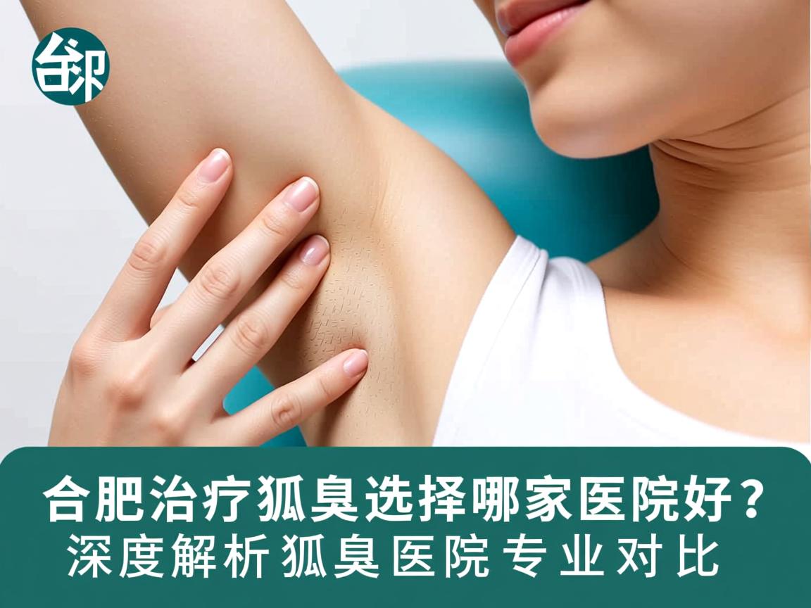 合肥治疗狐臭选择哪家医院好？深度解析狐臭医院的专业对比