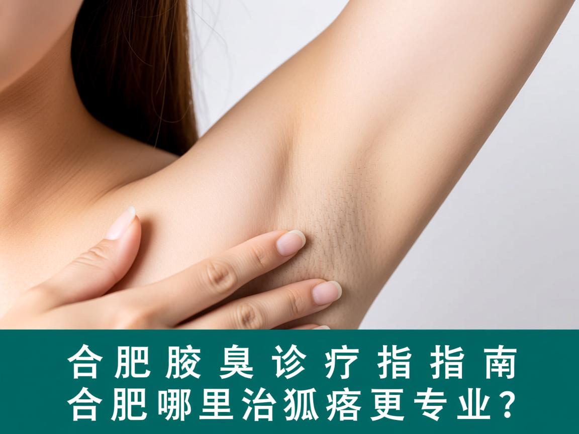 合肥腋臭诊疗指南，在合肥哪里治狐臭更专业？