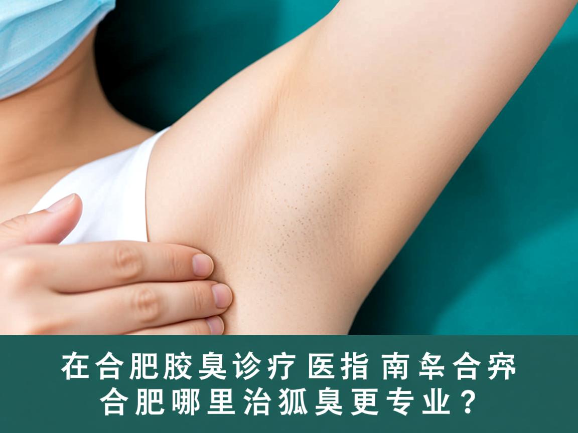 合肥腋臭诊疗指南，在合肥哪里治狐臭更专业？