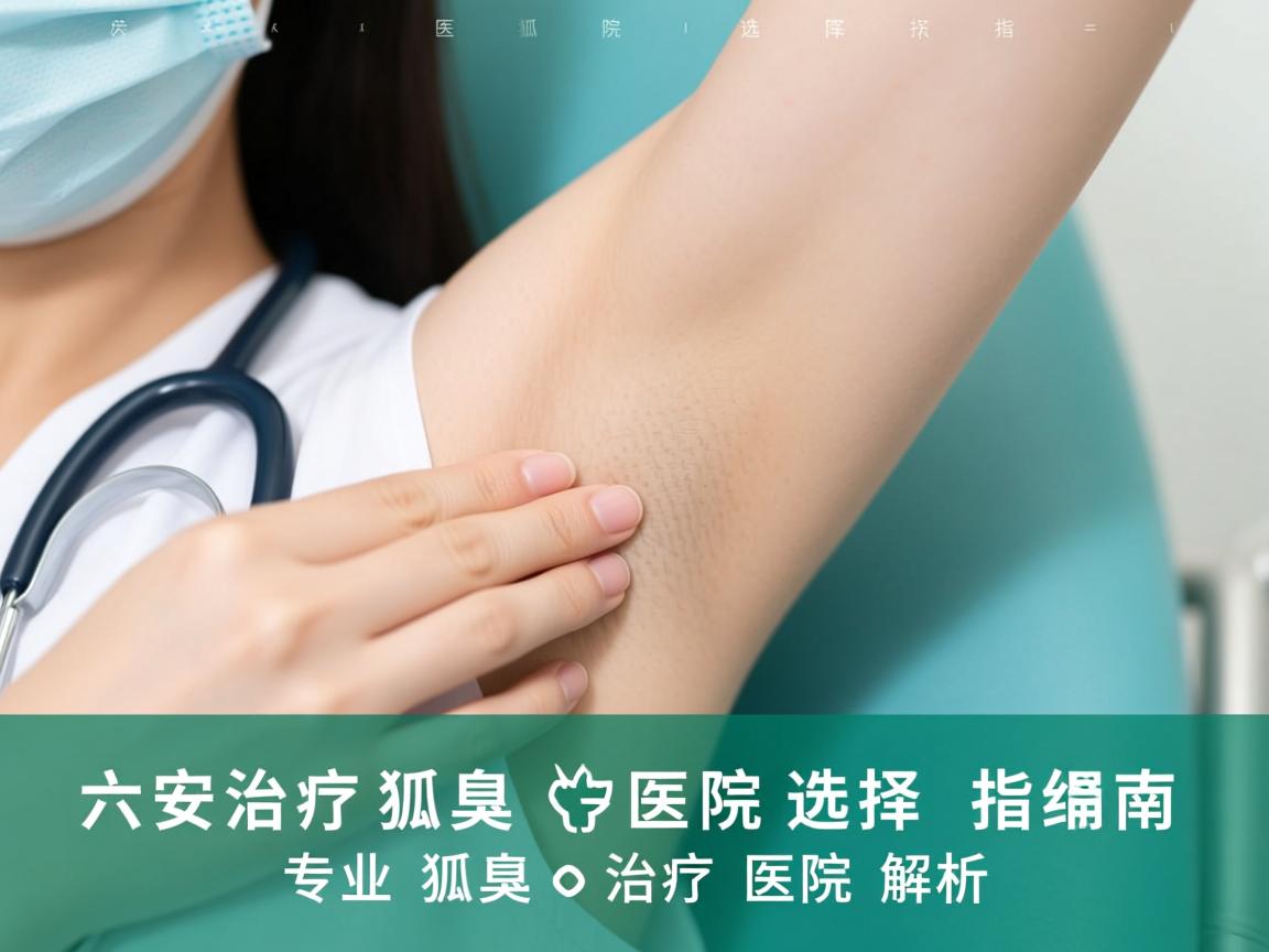 六安治疗狐臭医院选择指南，专业狐臭治疗医院解析