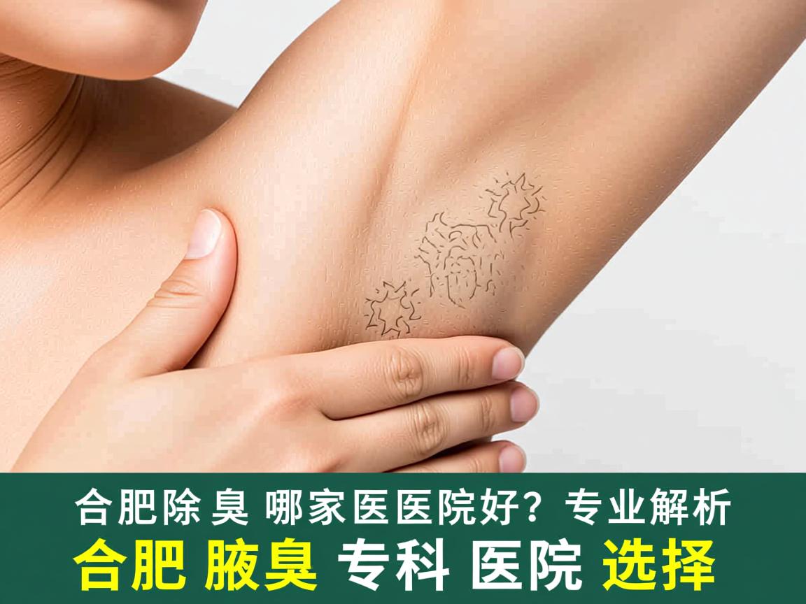 合肥除腋臭哪家医院好？专业解析合肥腋臭专科医院选择