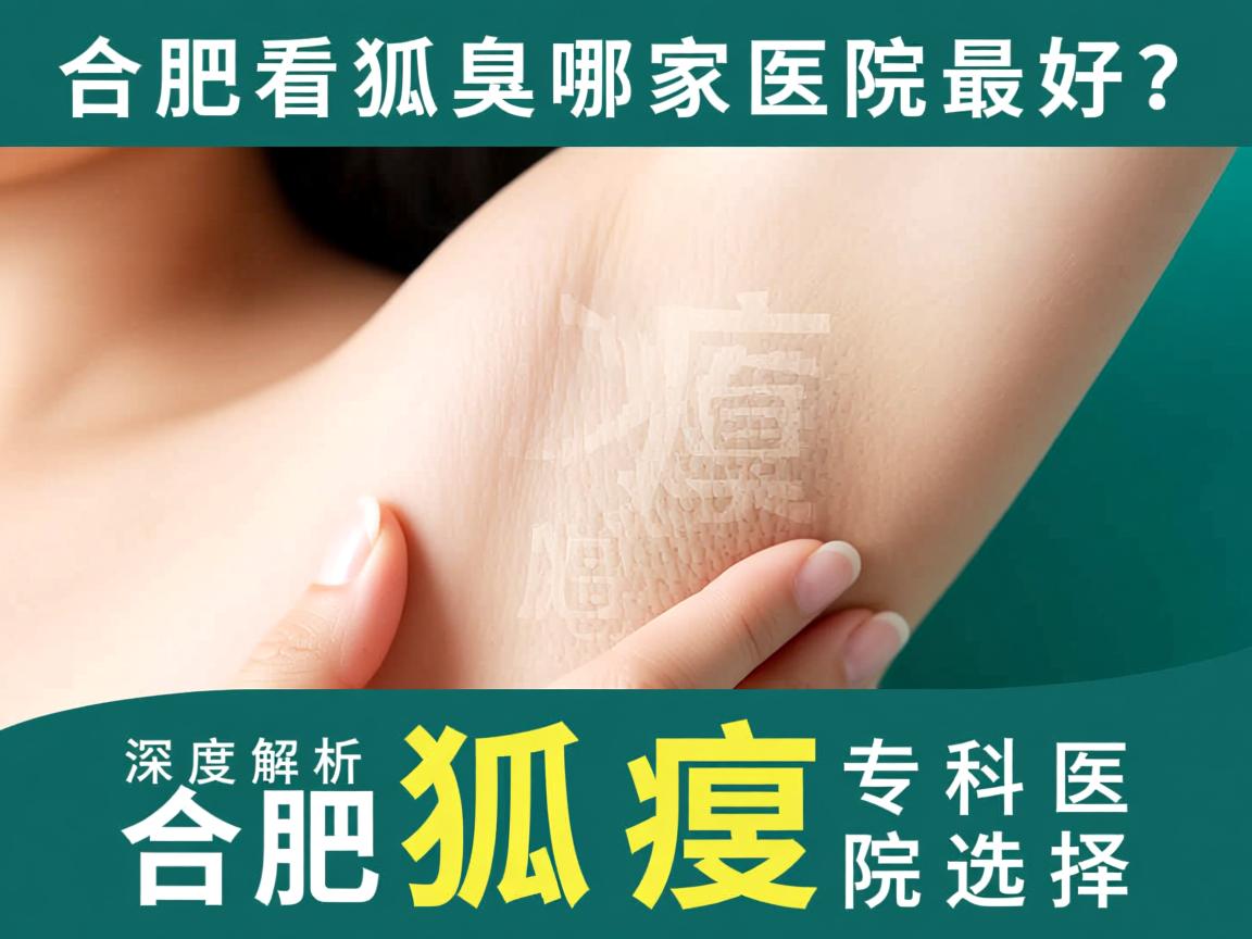 合肥看狐臭哪家医院最好？深度解析合肥狐臭专科医院选择