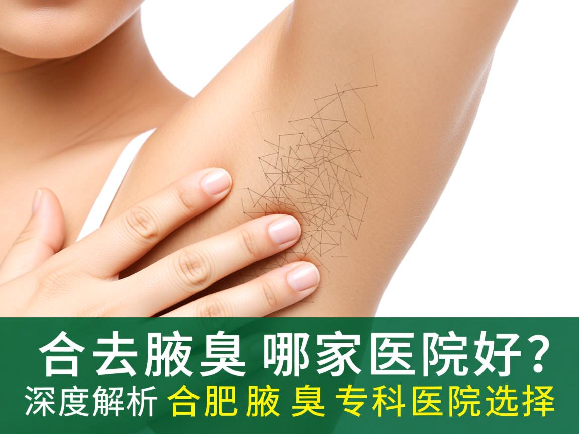 合肥去腋臭哪家医院好？深度解析合肥腋臭专科医院选择