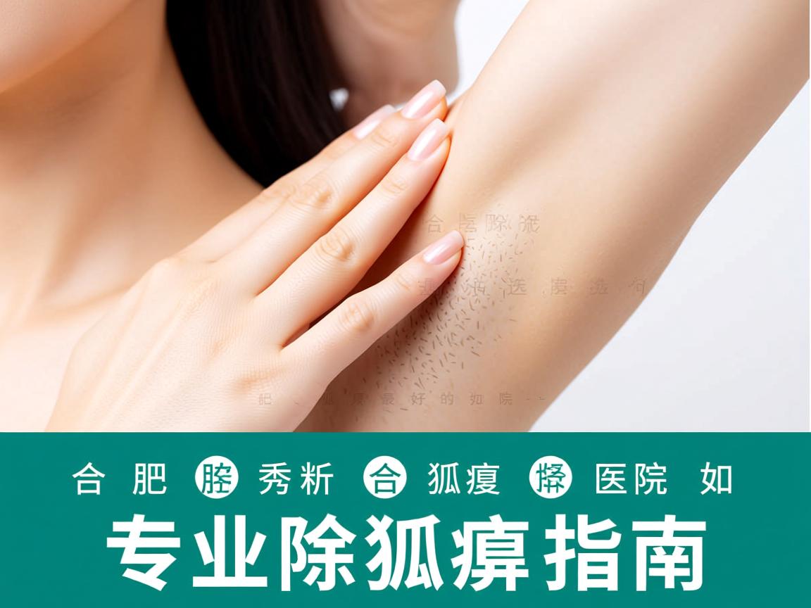 合肥腋秀解析，合肥除狐臭最好的医院如何选择，专业除狐臭指南