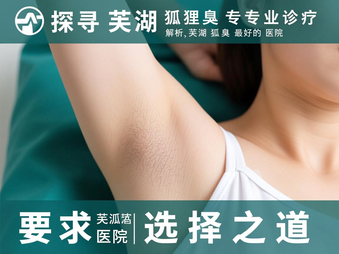 探寻芜湖狐臭专业诊疗，解析芜湖狐臭最好的医院选择之道