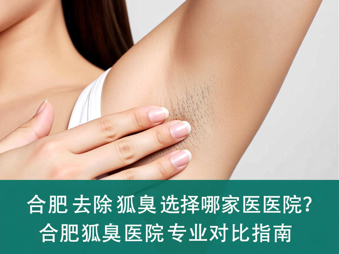 合肥去除狐臭选择哪家医院？合肥狐臭医院专业对比指南