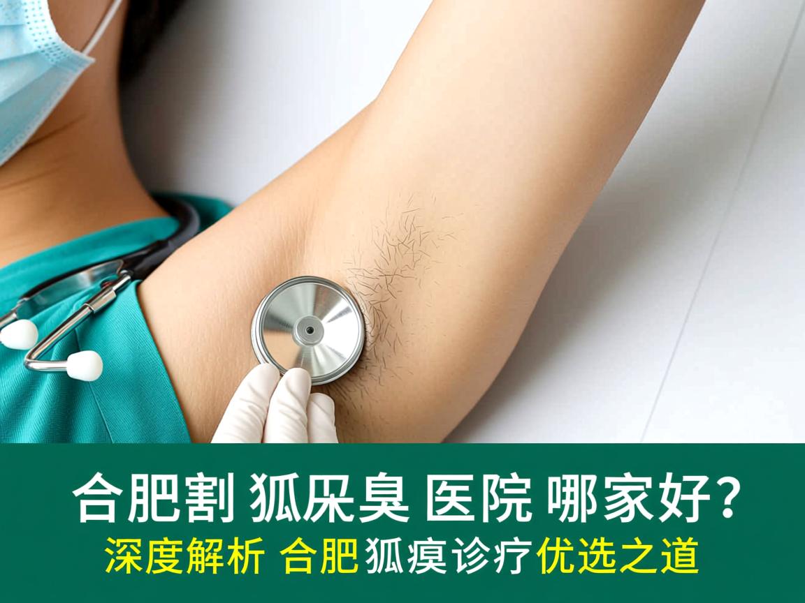 合肥割狐臭医院哪家好？深度解析合肥狐臭诊疗优选之道