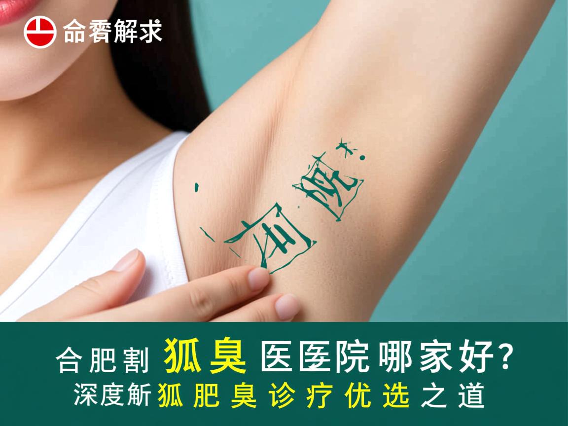合肥割狐臭医院哪家好？深度解析合肥狐臭诊疗优选之道