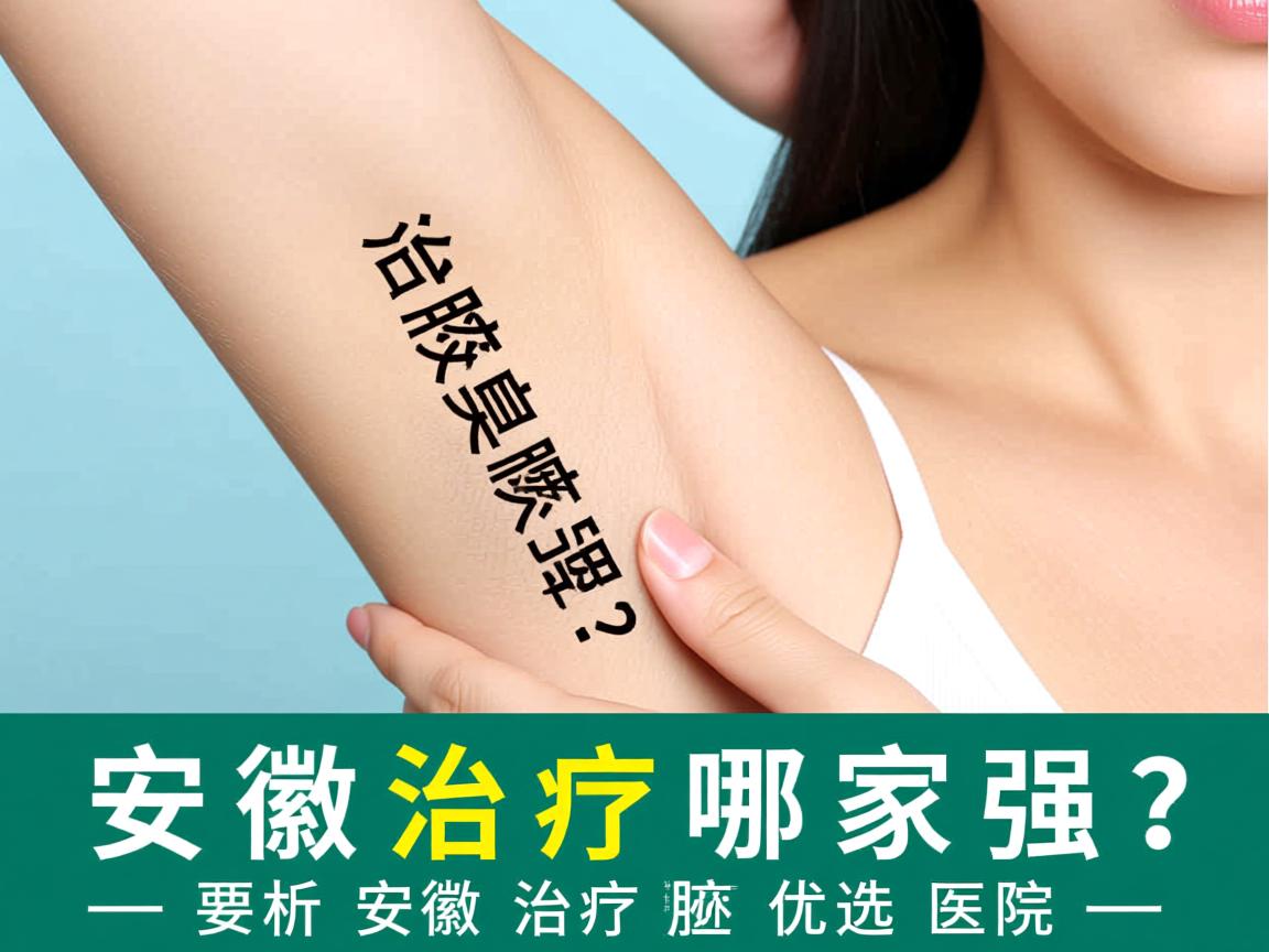 安徽治疗腋臭哪家强？深度解析安徽治疗腋臭的优选医院