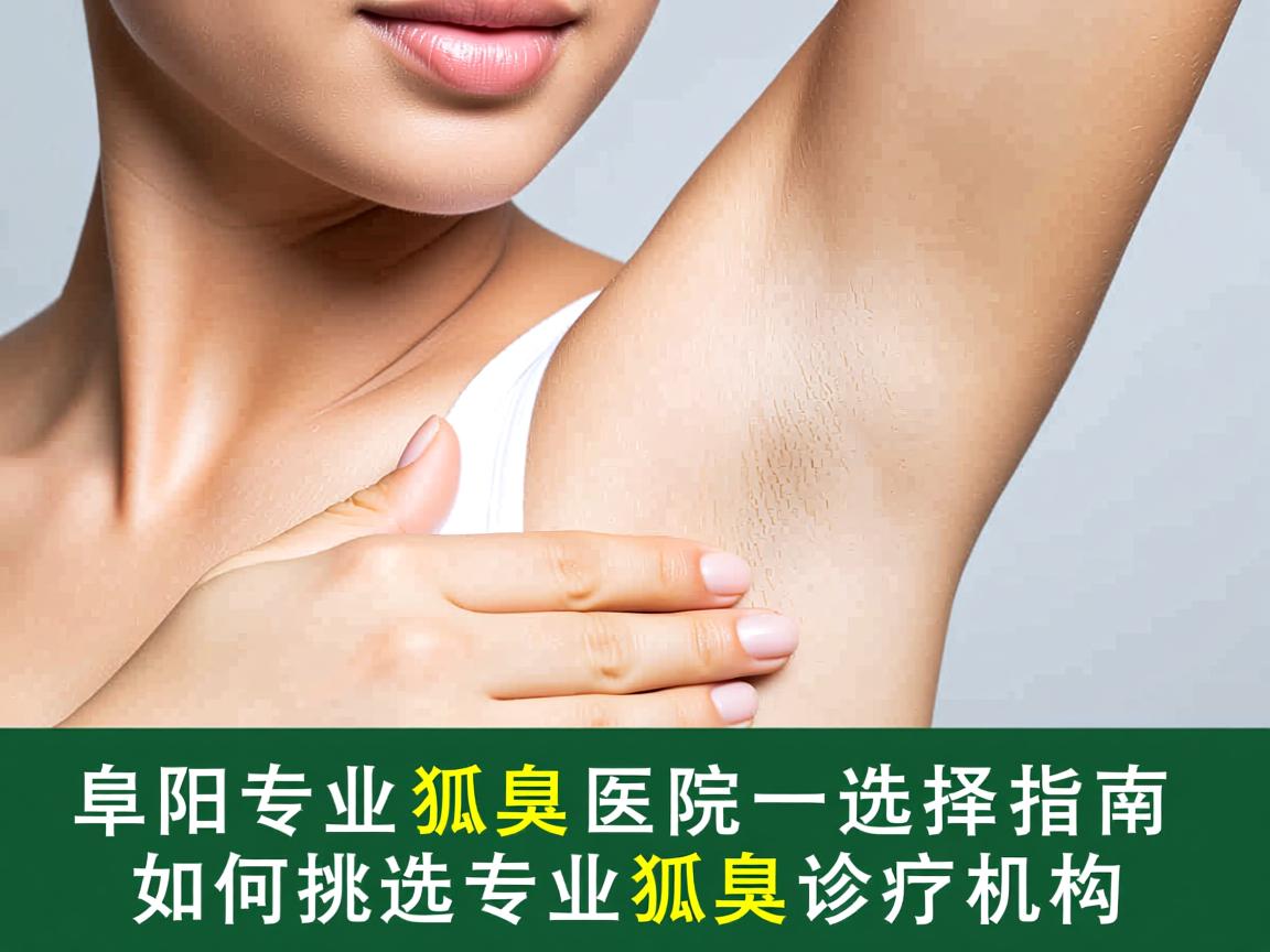 阜阳专业狐臭医院选择指南，如何挑选专业狐臭诊疗机构