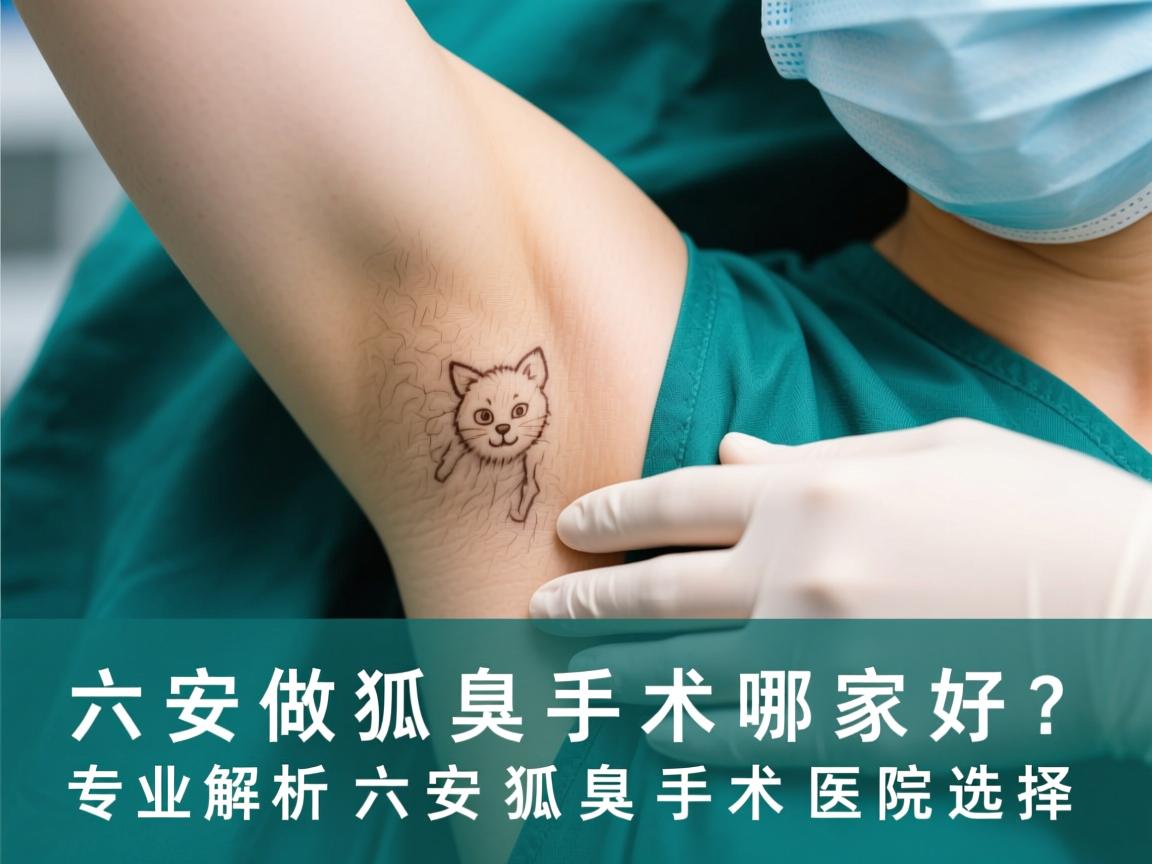 六安做狐臭手术哪家好？专业解析六安狐臭手术医院选择