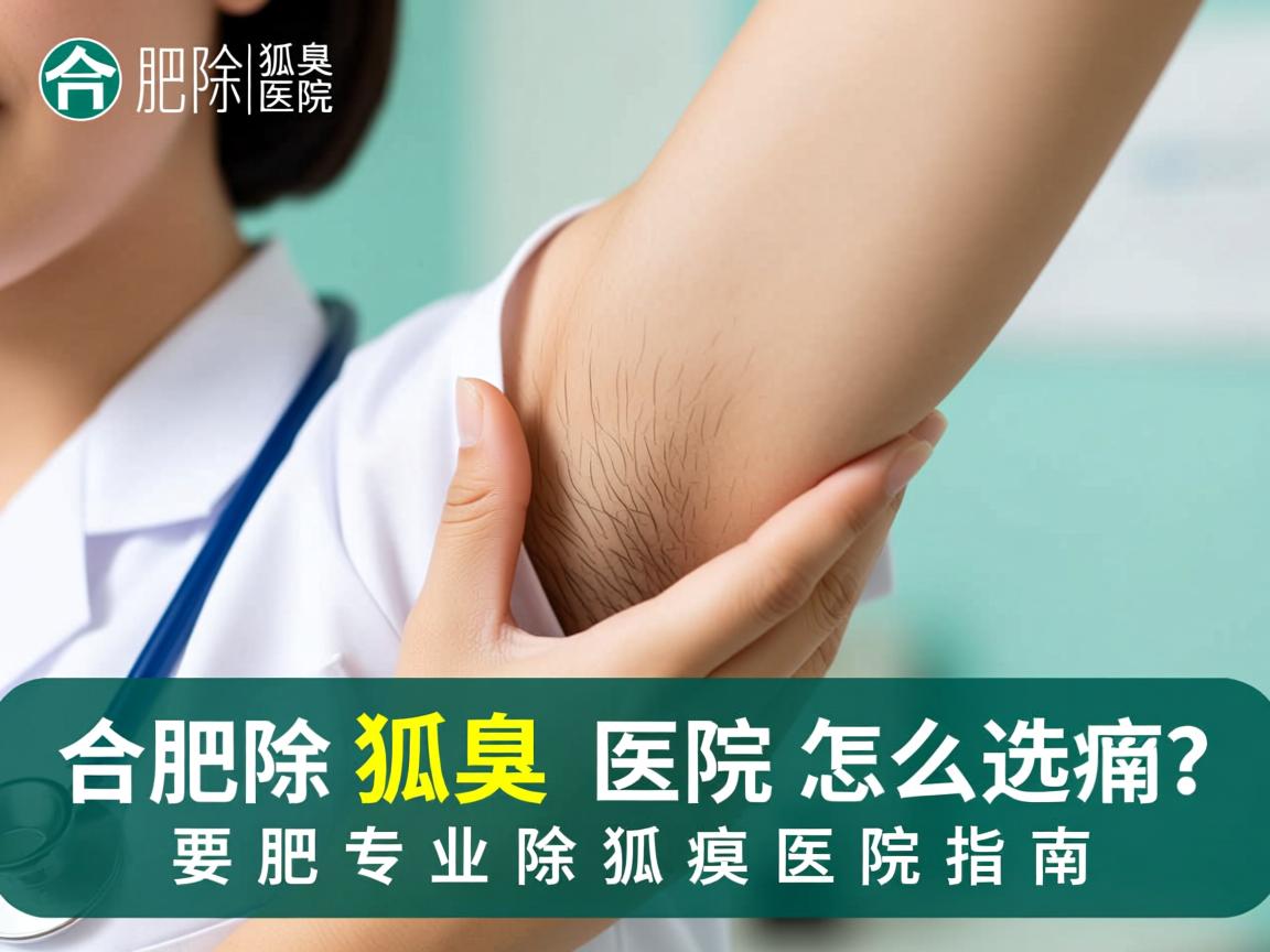 合肥除狐臭医院怎么选？合肥专业除狐臭医院指南