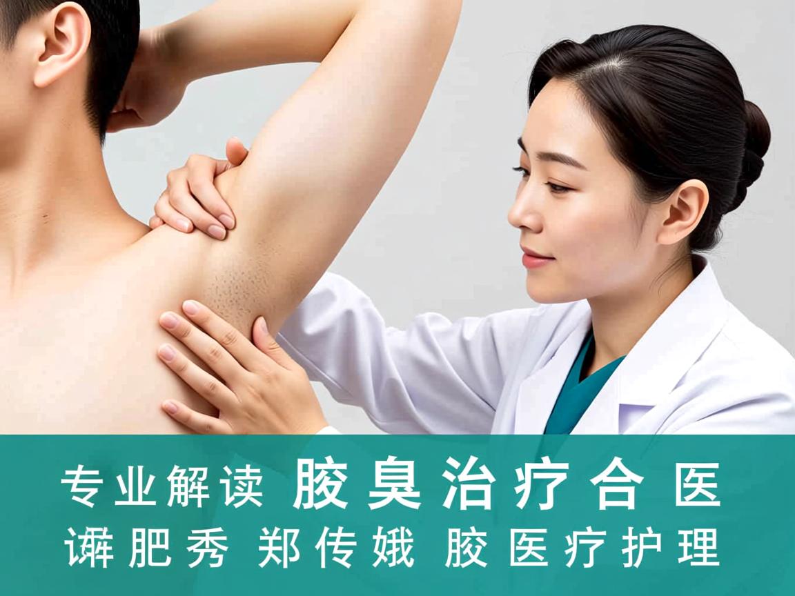 专业解读腋臭治疗，合肥腋秀郑传娥医生详解腋臭医疗护理