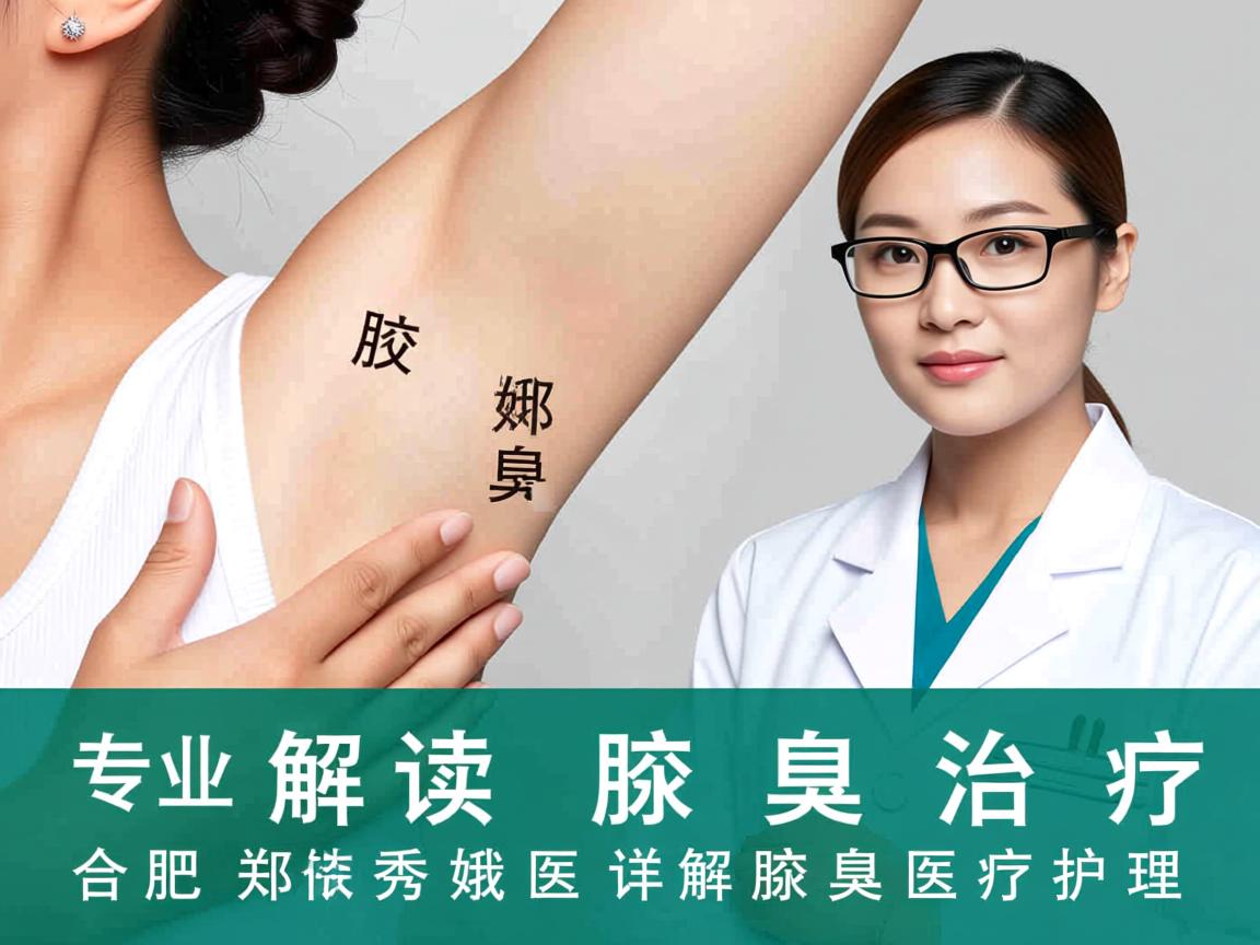 专业解读腋臭治疗，合肥腋秀郑传娥医生详解腋臭医疗护理