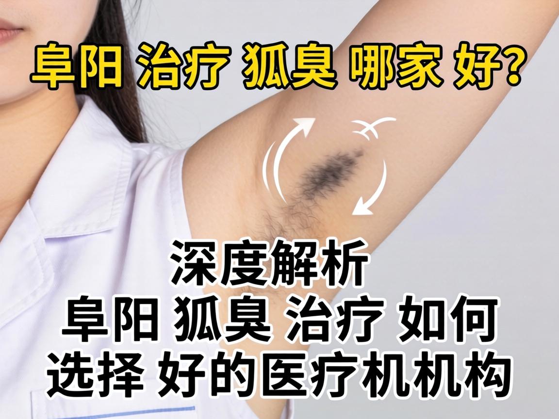 阜阳治疗狐臭哪家好？深度解析阜阳狐臭治疗如何选择好的医疗机构