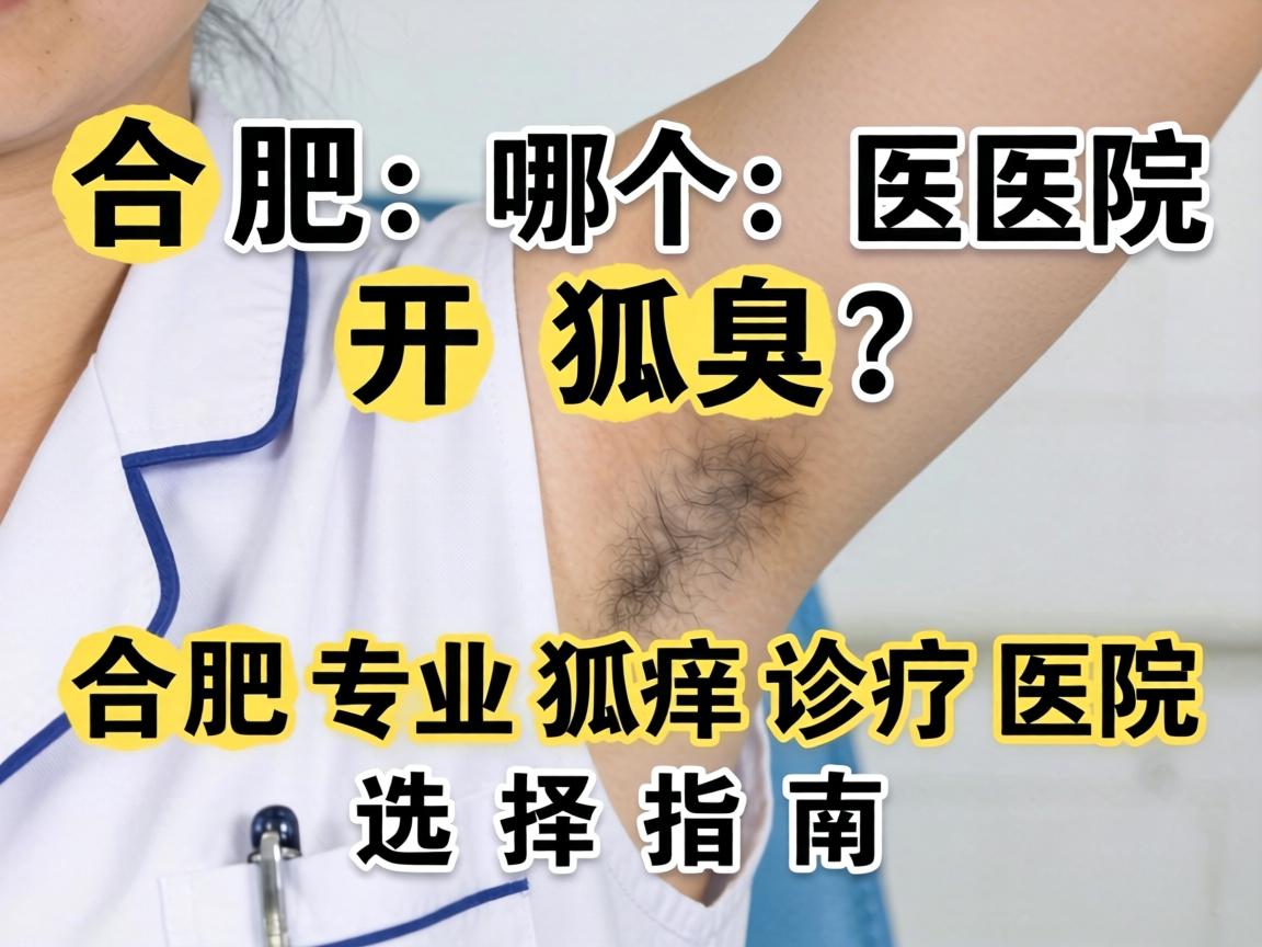 合肥哪个医院开狐臭？合肥专业狐臭诊疗医院选择指南
