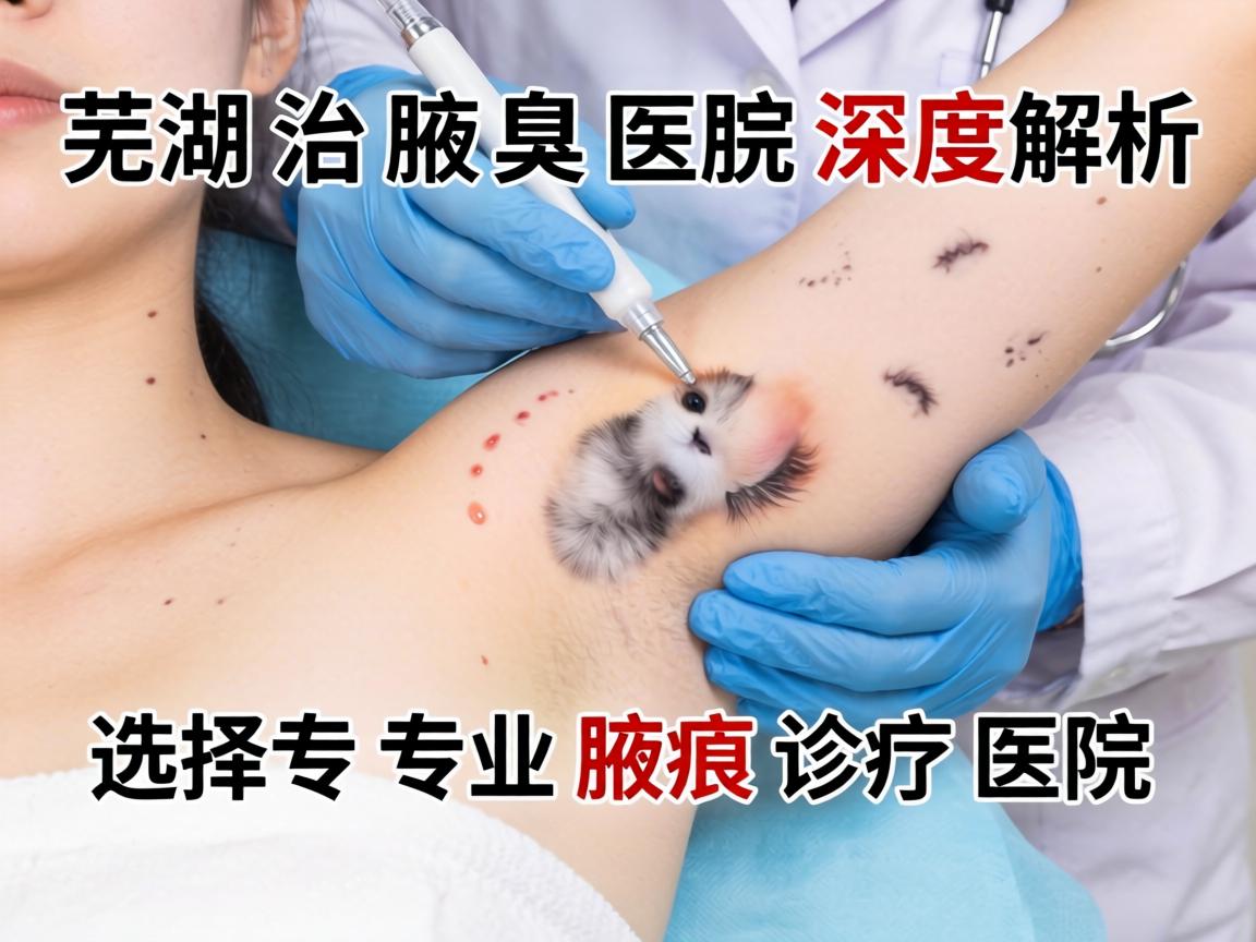 芜湖治腋臭医院深度解析，如何选择专业腋臭诊疗医院