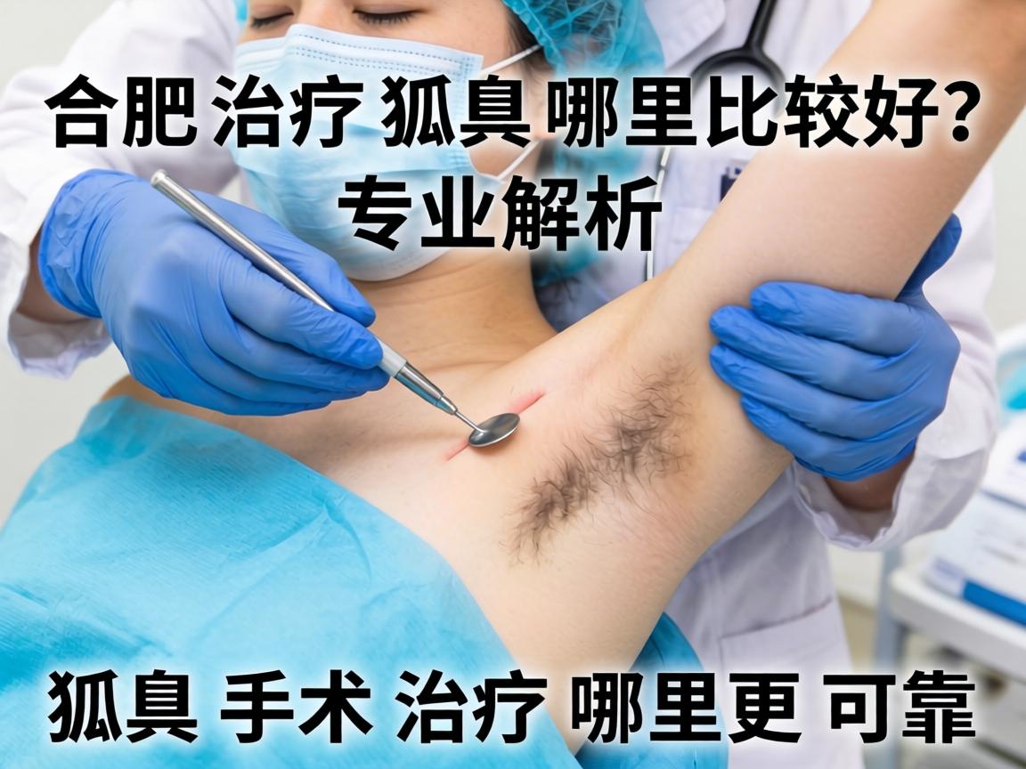 合肥治疗狐臭哪里比较好？专业解析狐臭手术治疗哪里更可靠