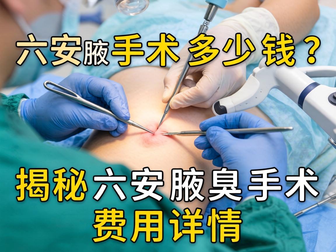 六安腋臭手术多少钱？揭秘六安腋臭手术费用详情