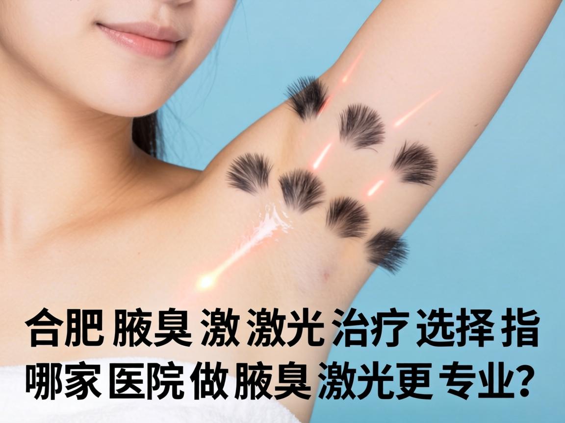 合肥腋臭激光治疗选择指南，哪家医院做腋臭激光更专业？