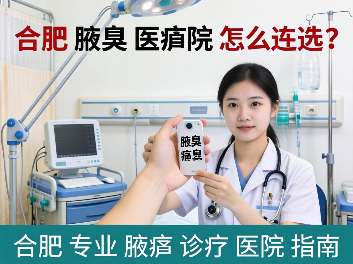 合肥腋臭医院怎么选？合肥专业腋臭诊疗医院指南