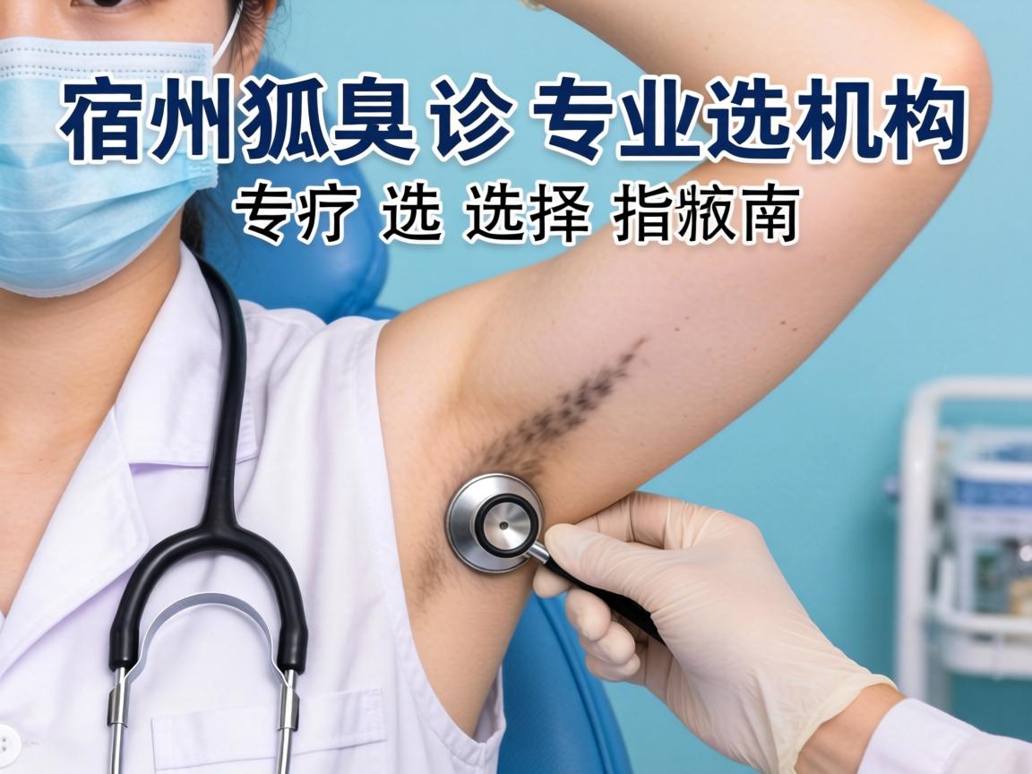 宿州狐臭诊疗选择指南，详解宿州狐臭专业机构