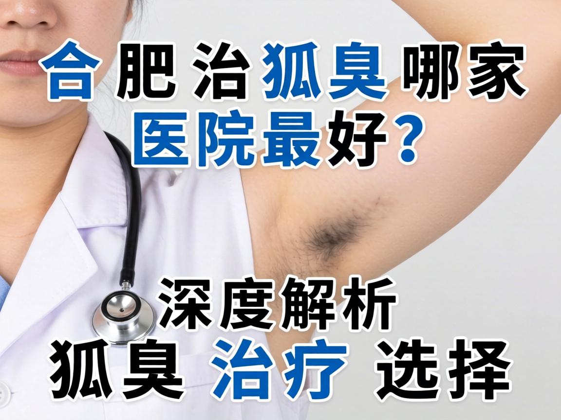 合肥治狐臭哪家医院最好？深度解析狐臭治疗选择