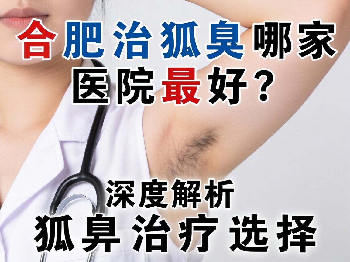 合肥治狐臭哪家医院最好？深度解析狐臭治疗选择
