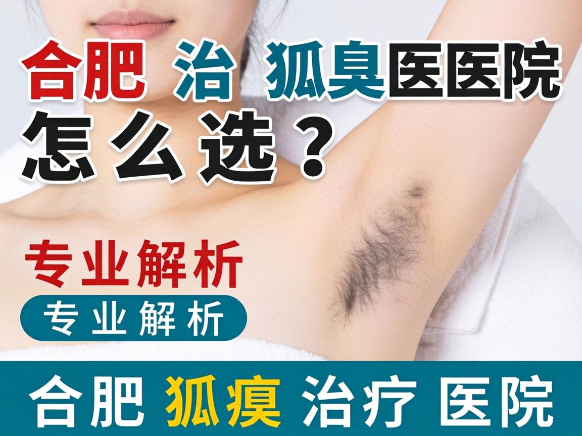 合肥治狐臭医院怎么选？专业解析合肥狐臭治疗医院