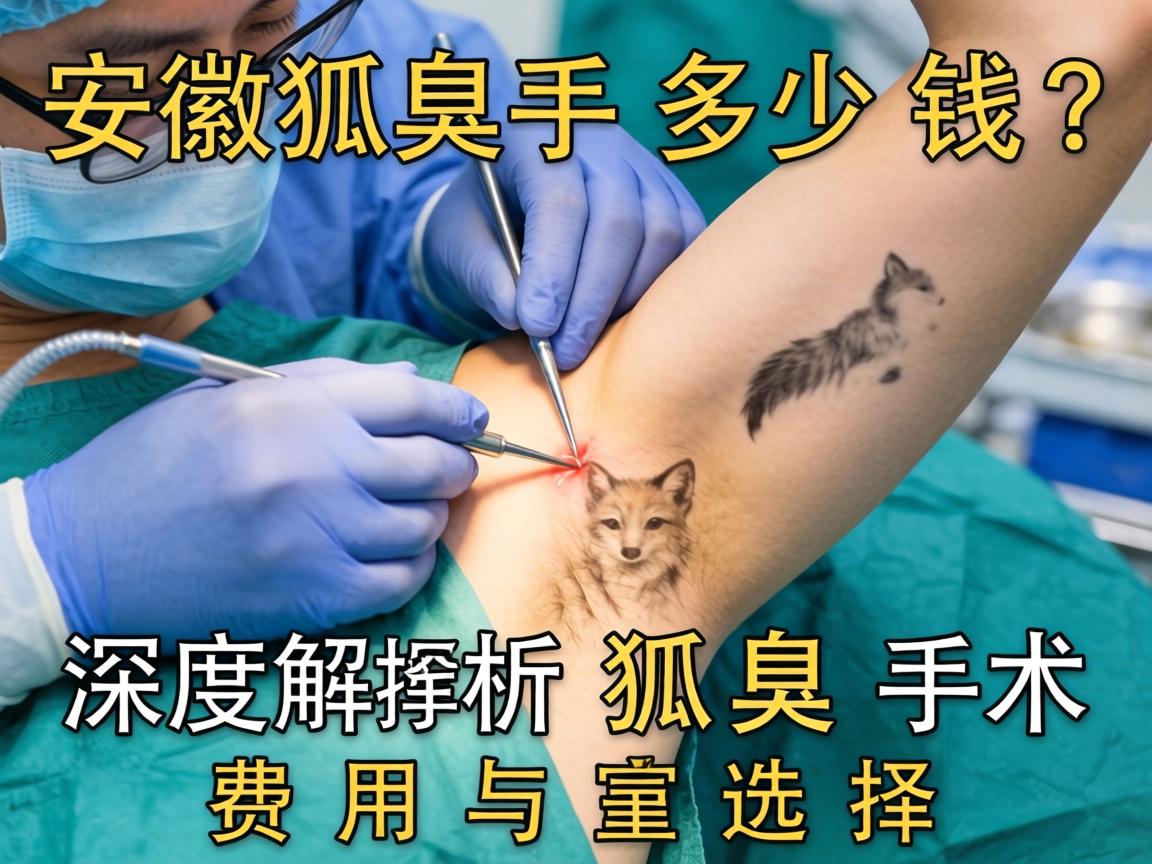 安徽狐臭手术多少钱？深度解析狐臭手术费用与选择