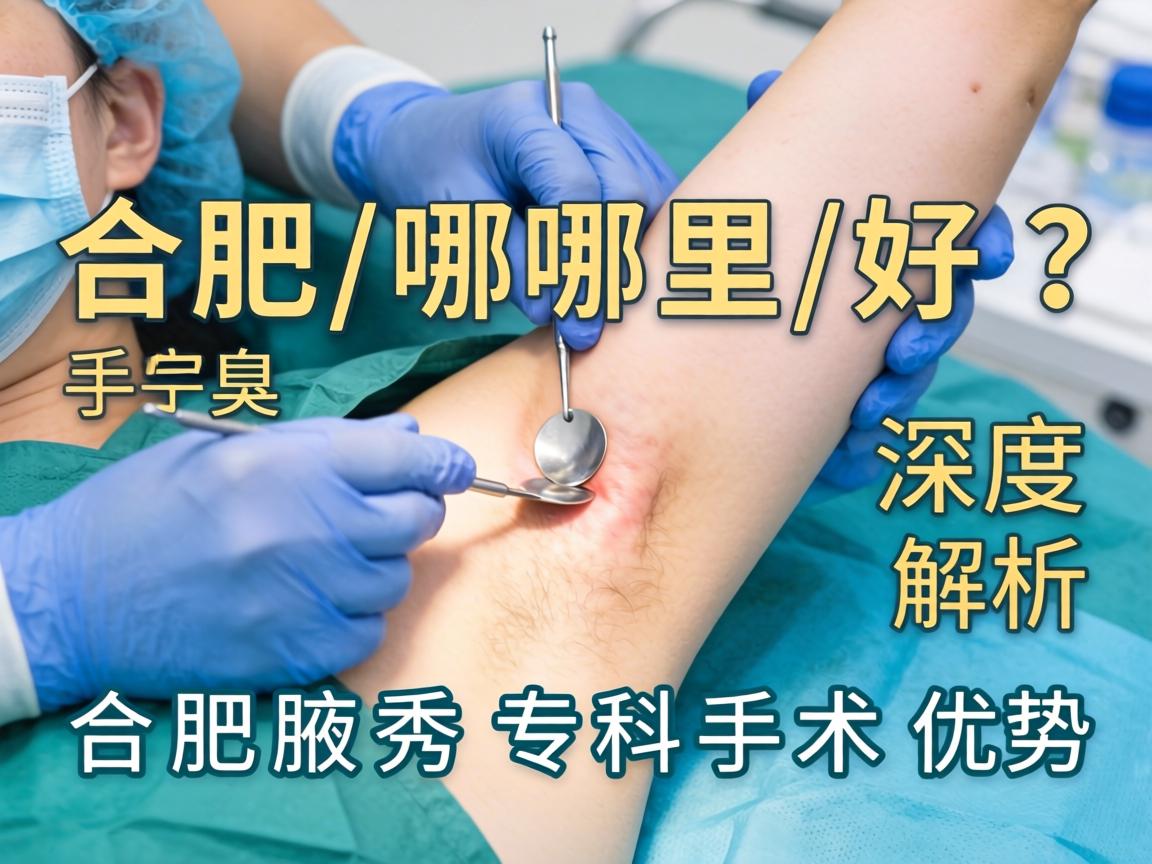 合肥腋臭手术哪里好？深度解析合肥腋秀专科手术优势