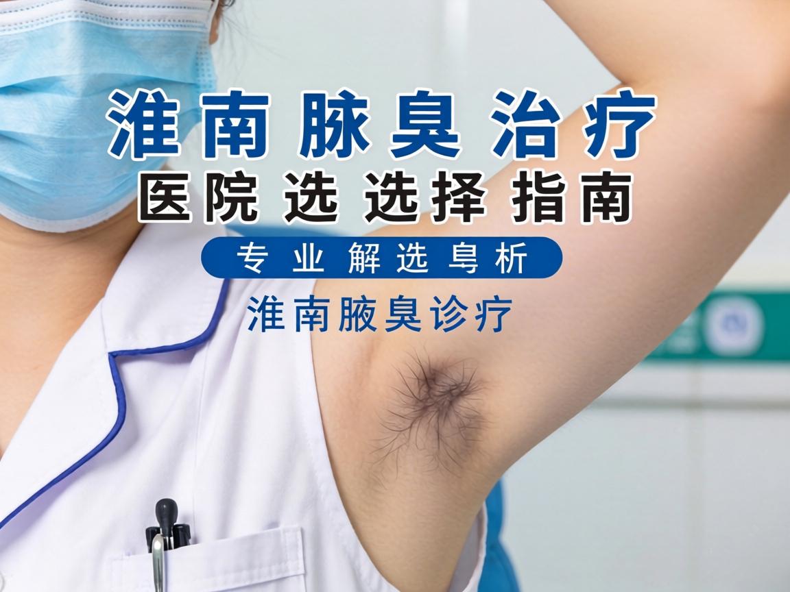 淮南腋臭治疗医院选择指南，专业解析淮南腋臭诊疗