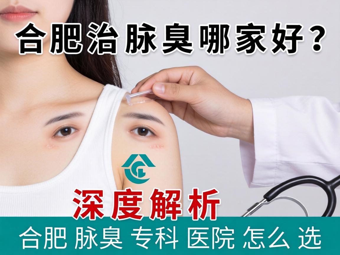 合肥治腋臭哪家好？深度解析合肥腋臭专科医院怎么选