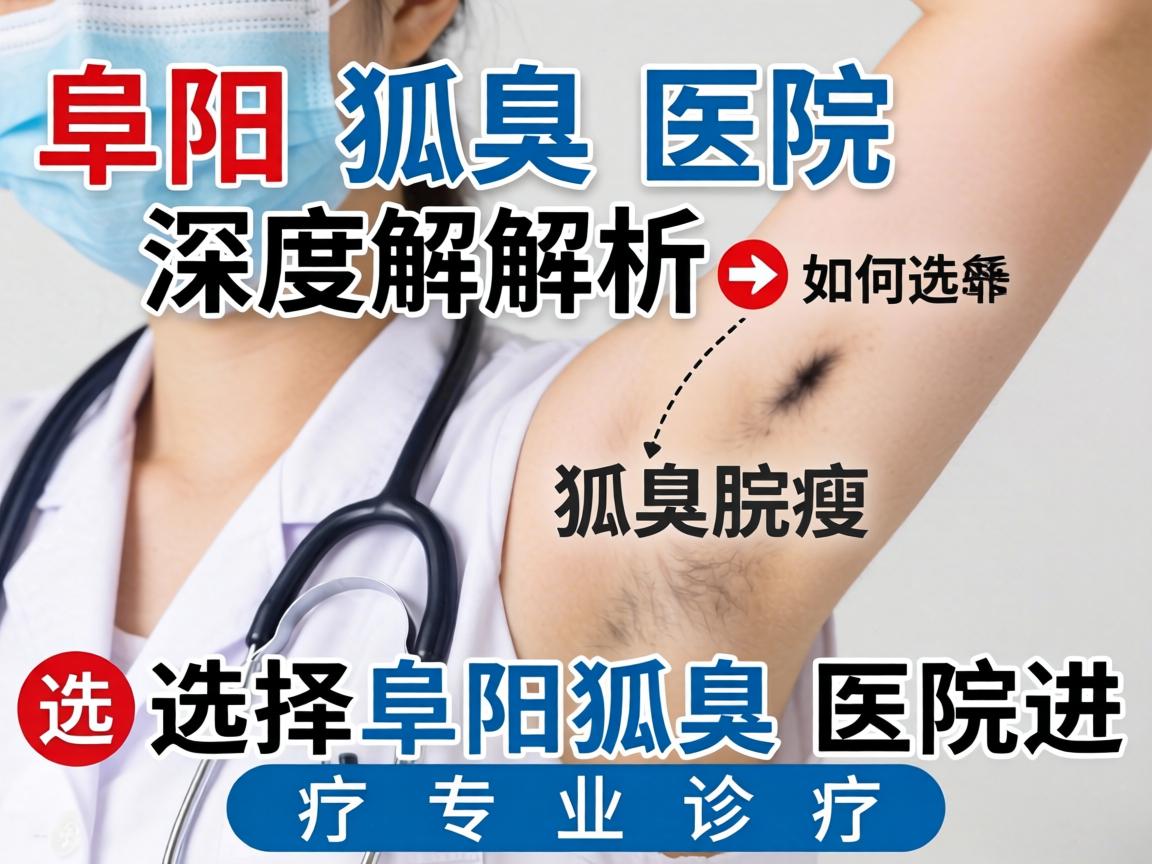 阜阳狐臭医院深度解析，如何选择阜阳狐臭医院进行专业诊疗