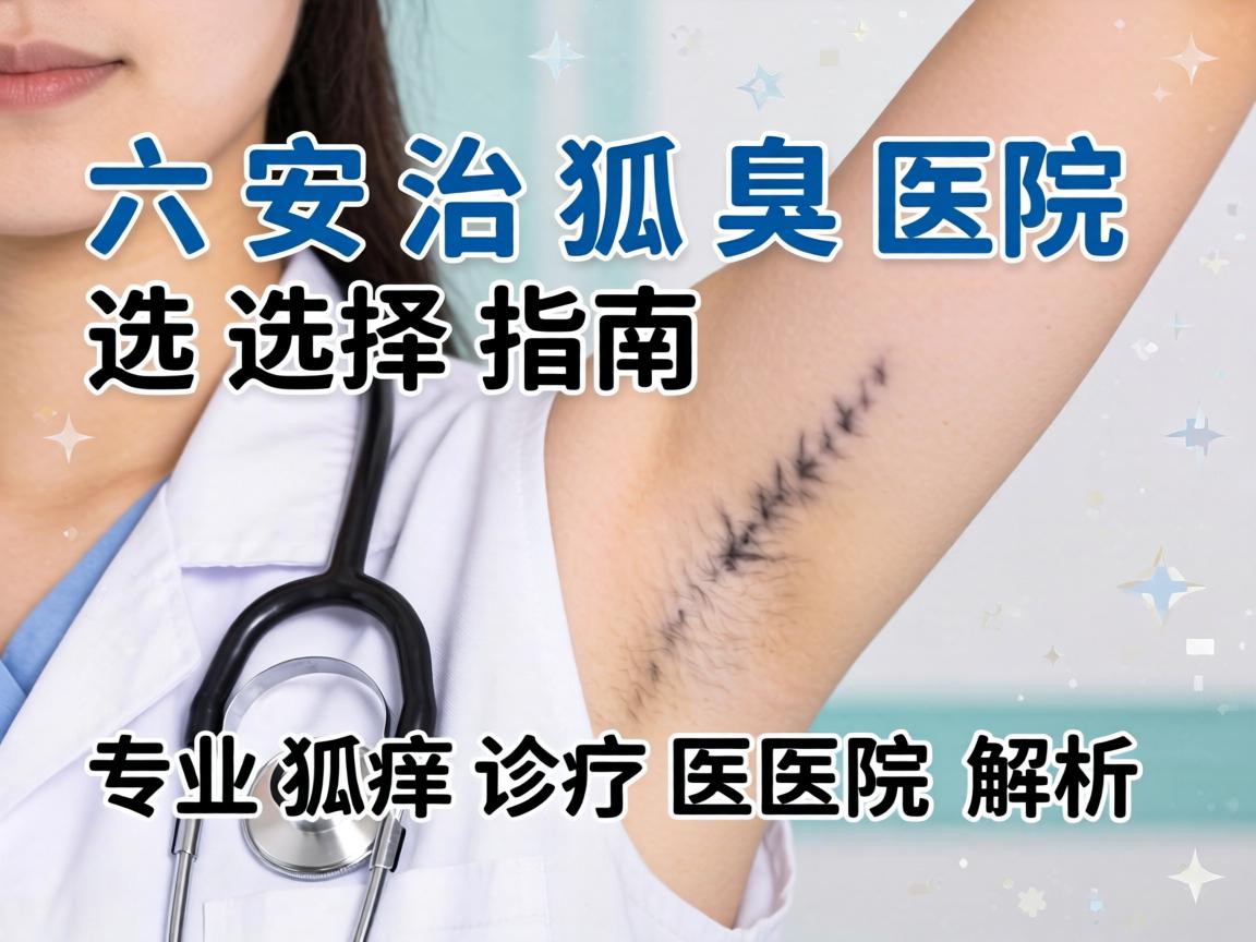 六安治狐臭医院选择指南，专业狐臭诊疗医院解析