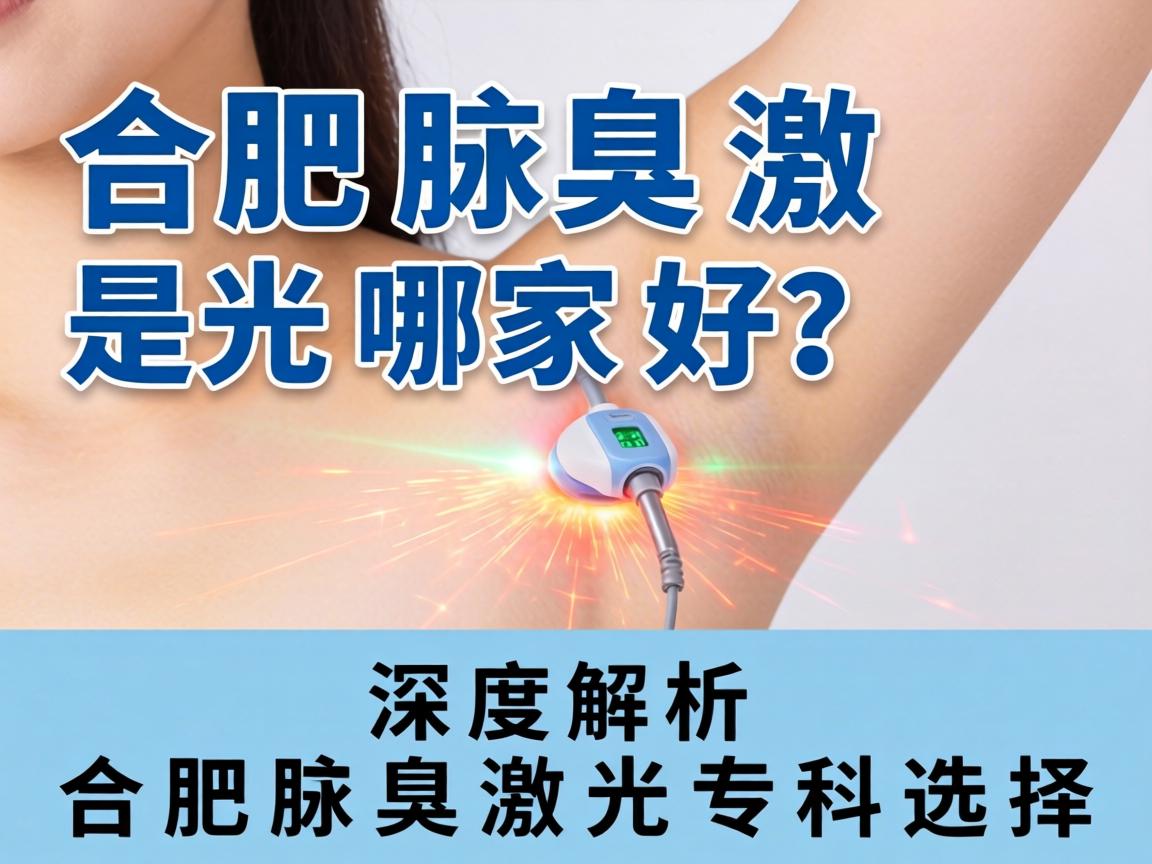 合肥腋臭激光哪家好？深度解析合肥腋臭激光专科选择