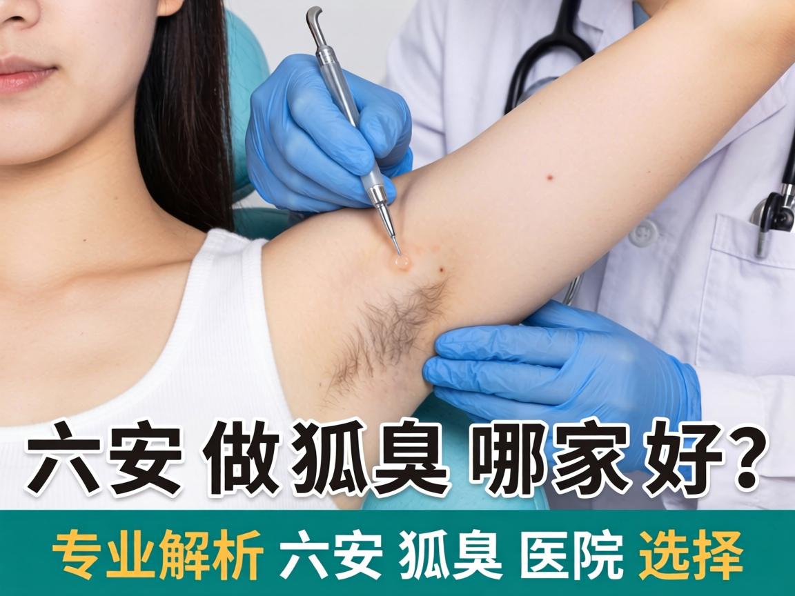 六安做狐臭哪家好？专业解析六安狐臭医院选择
