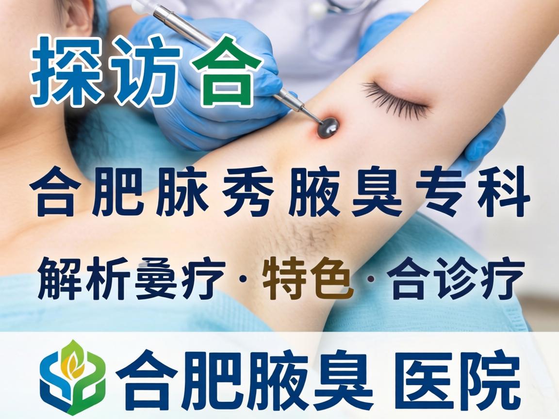 探访合肥腋秀腋臭专科，解析合肥腋臭医院的特色诊疗