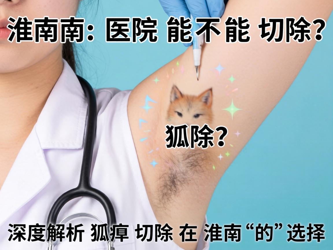 淮南医院能不能切除狐臭？深度解析狐臭切除在淮南的选择