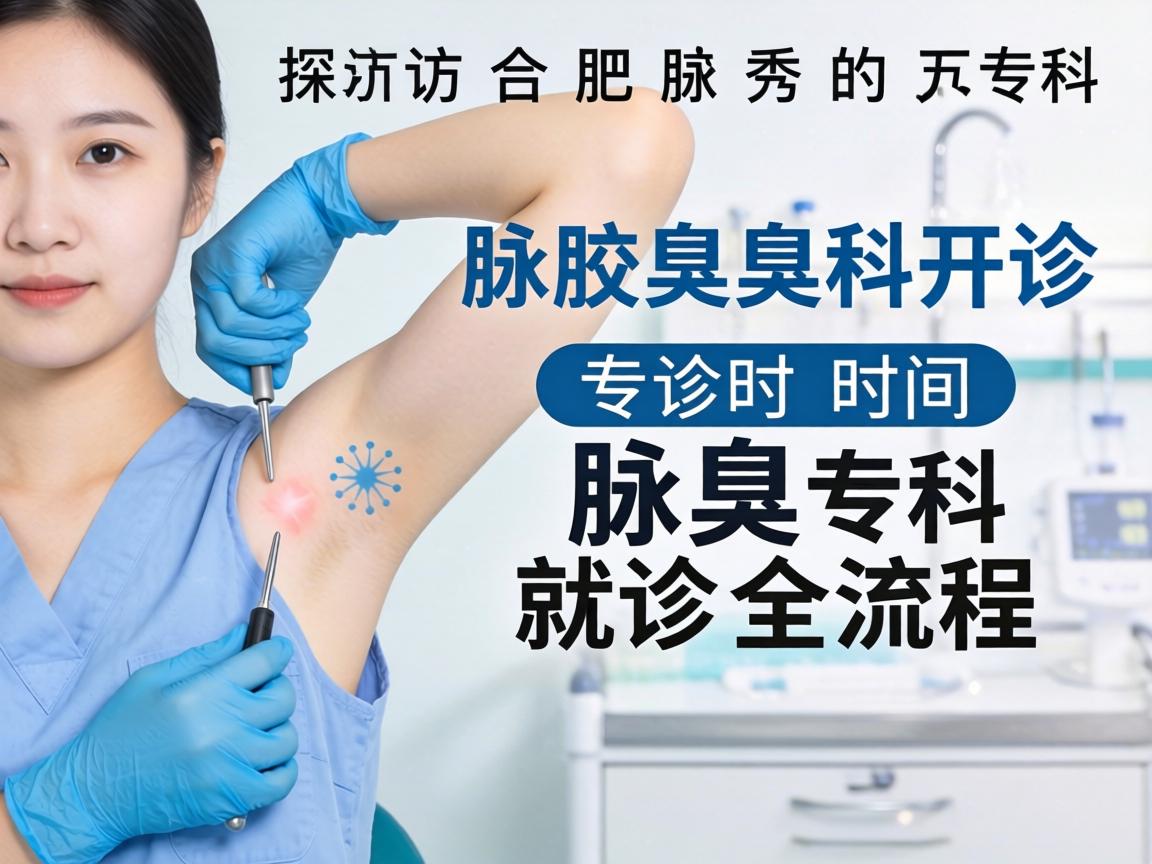 探访合肥腋秀腋臭专科开诊时间，详解腋臭专科就诊全流程