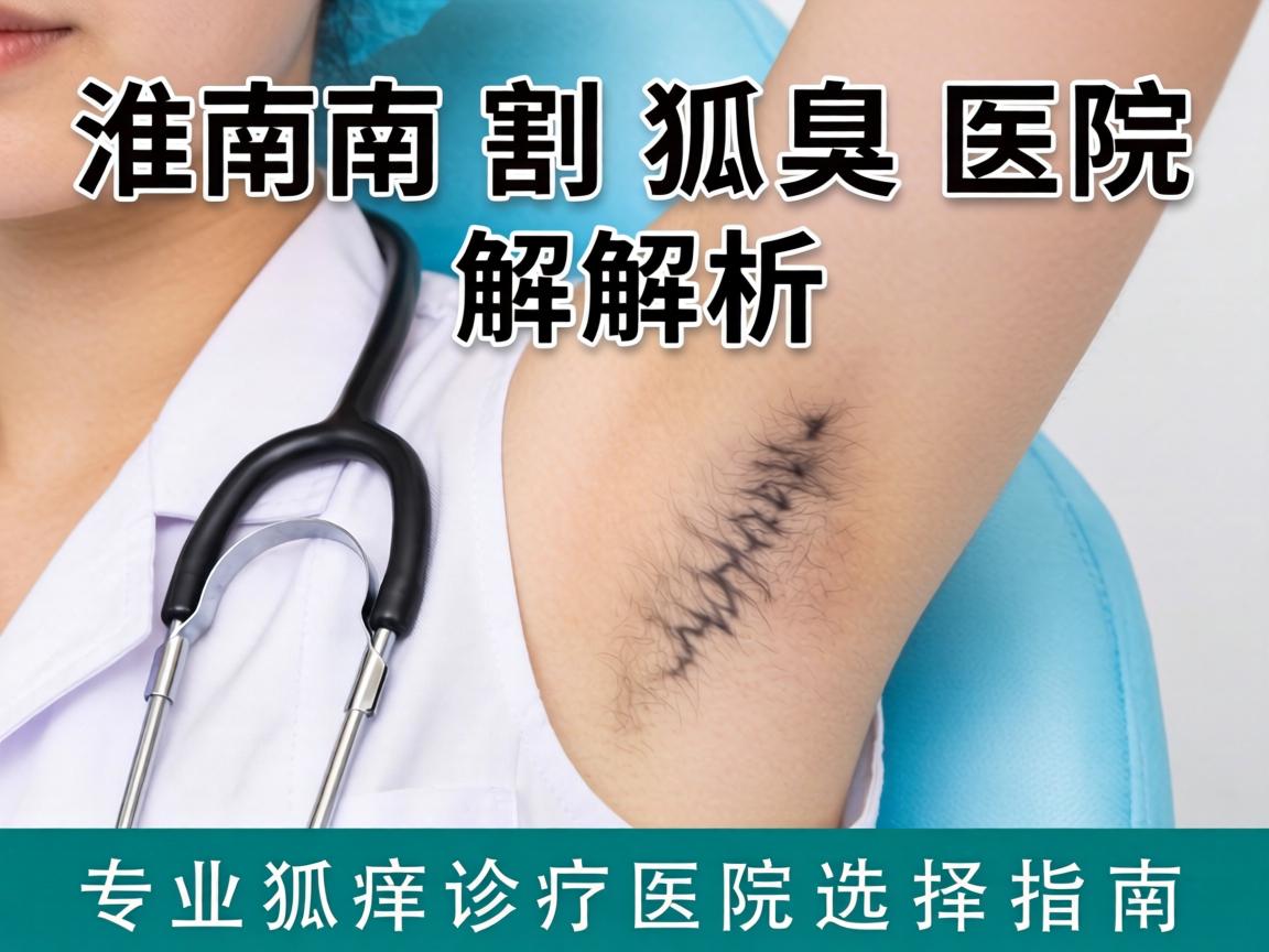 淮南割狐臭医院解析，专业狐臭诊疗医院的选择指南