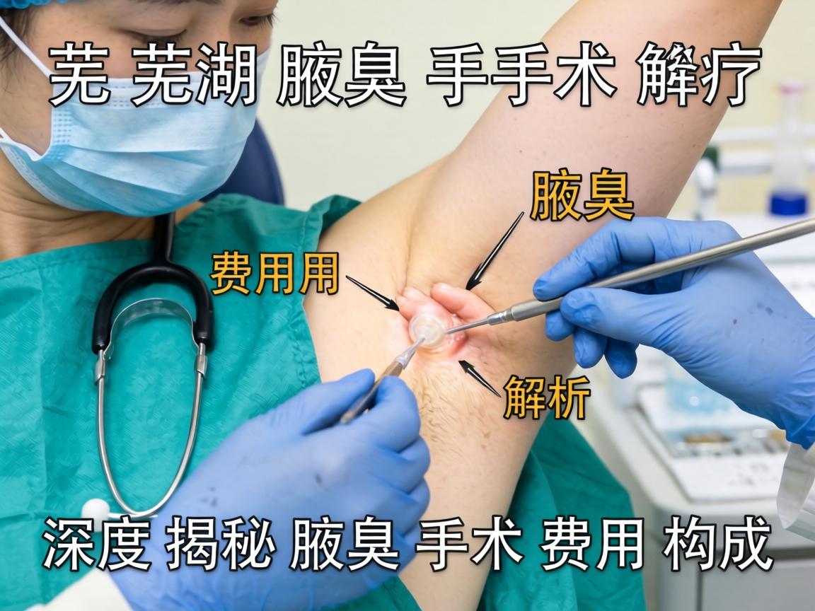 芜湖腋臭手术费用解析,深度揭秘腋臭手术费用构成 芜湖腋臭手术费用解析,深度揭秘腋臭手术费用构成