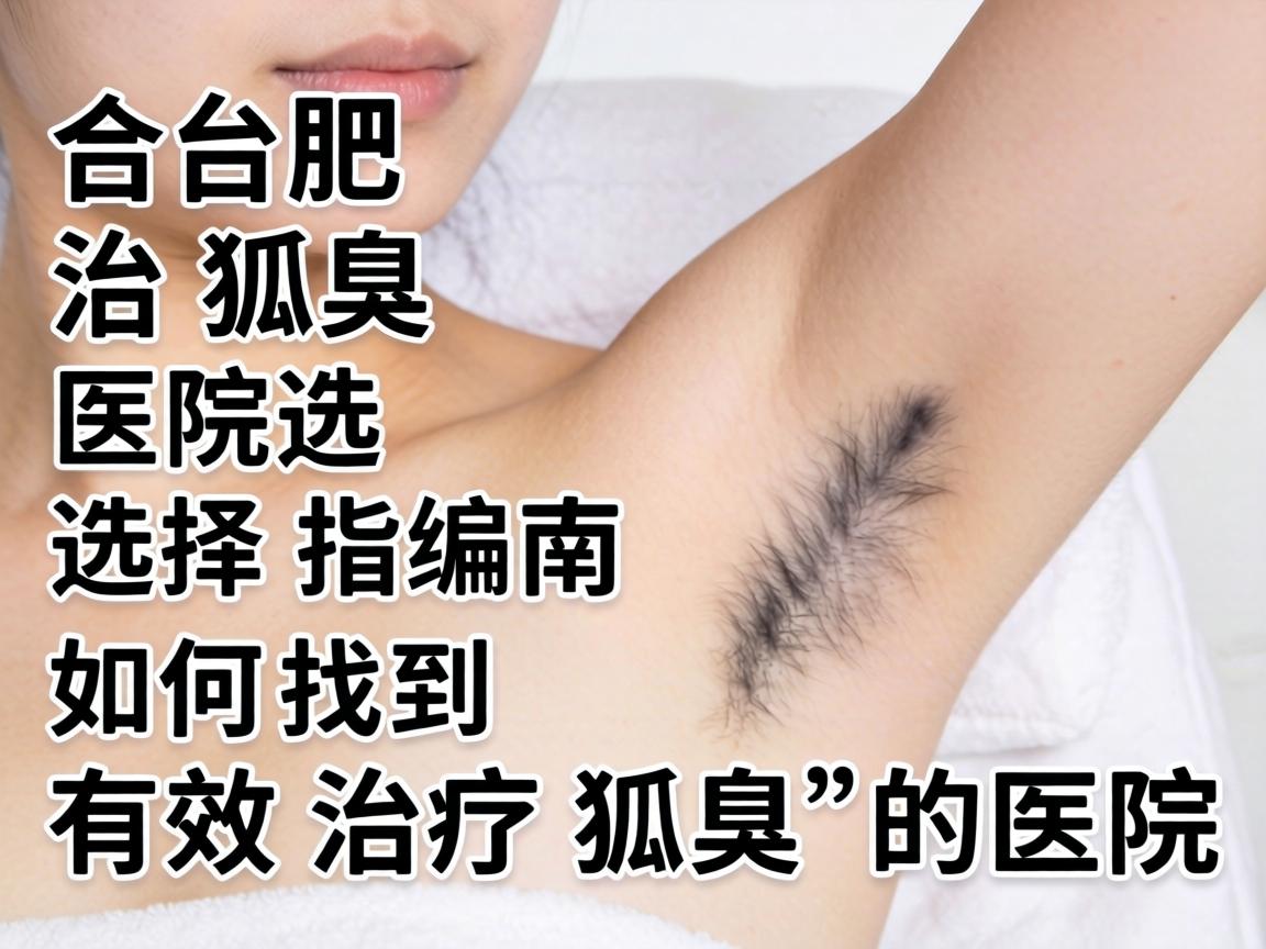 合肥治狐臭医院选择指南，如何找到有效治疗狐臭的医院
