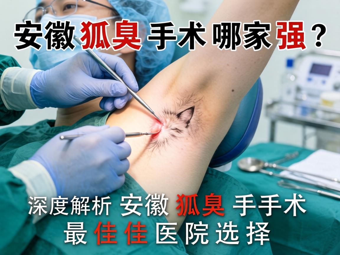 安徽狐臭手术哪家强？深度解析安徽狐臭手术最佳医院选择
