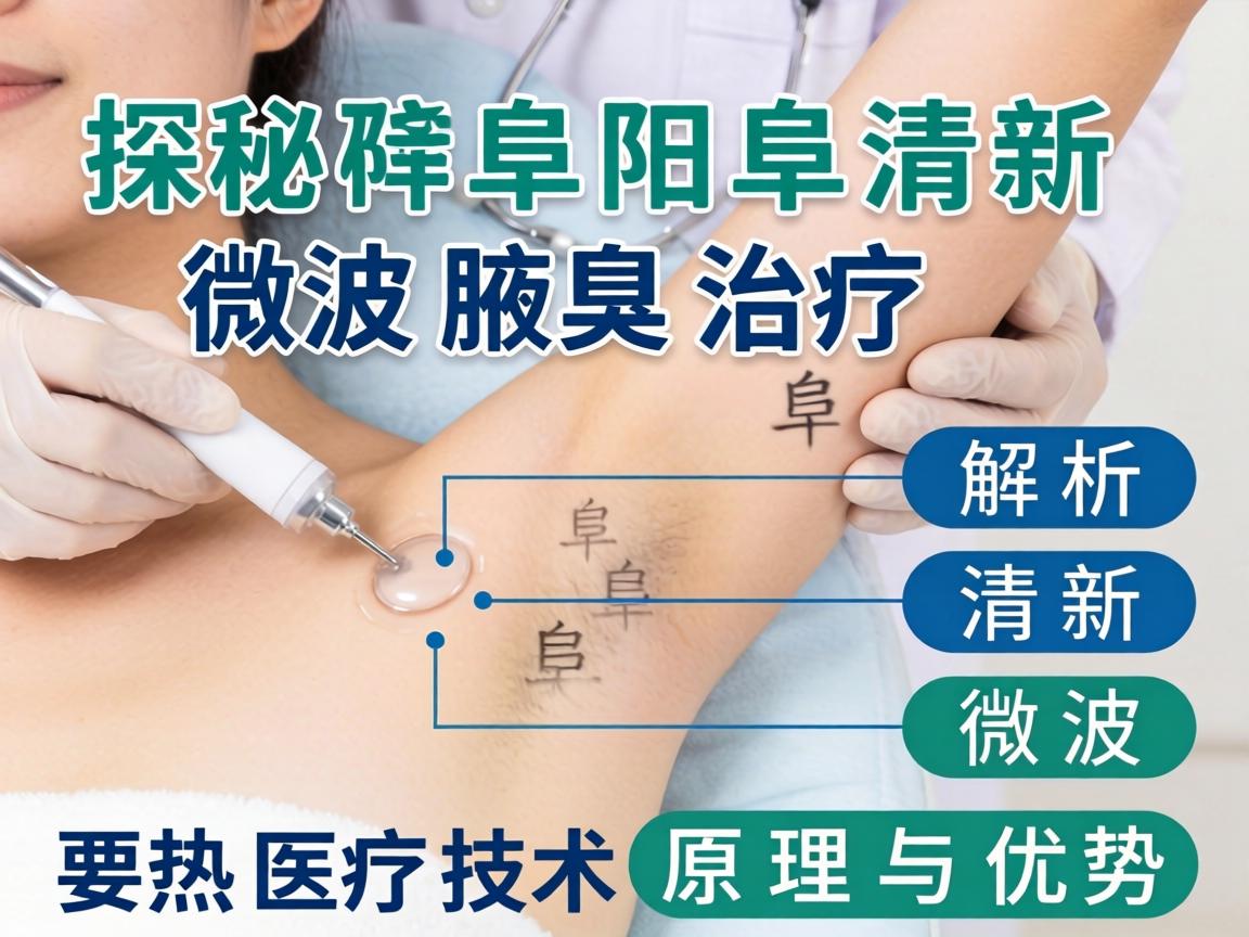 探秘阜阳清新微波腋臭治疗，解析清新微波技术原理与优势