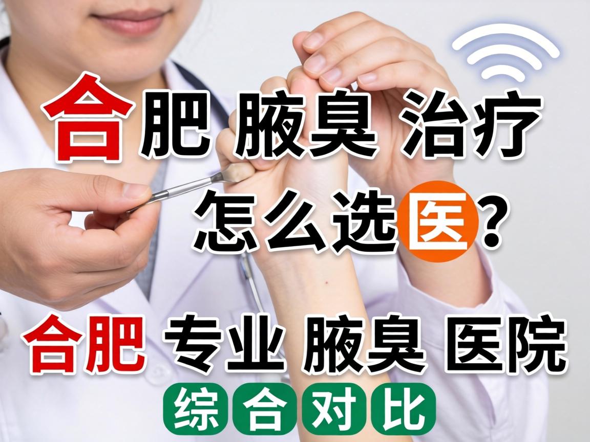 合肥腋臭治疗医院怎么选？合肥专业腋臭医院综合对比