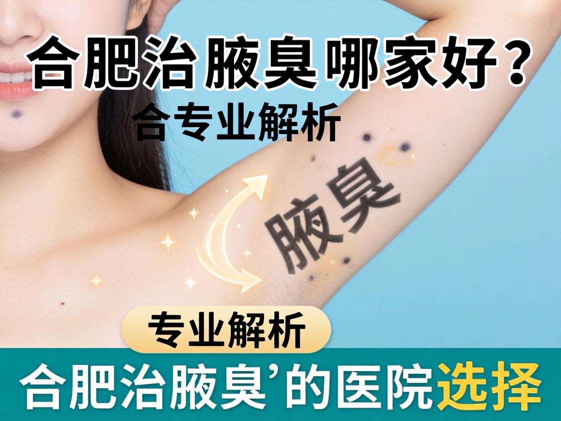 合肥治腋臭哪家好?专业解析合肥治腋臭的医院选择 合肥治腋臭哪家好?专业解析合肥治腋臭的医院选择