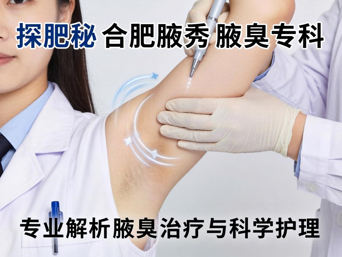 探秘合肥腋秀腋臭专科，专业解析腋臭治疗与科学护理