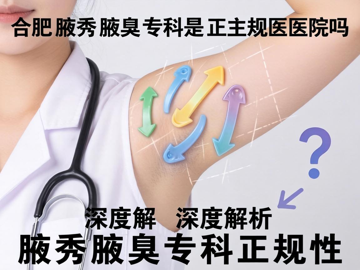 合肥腋秀腋臭专科是正规医院吗?深度解析腋秀腋臭专科正规性 合肥腋秀腋臭专科是正规医院吗?深度解析腋秀腋臭专科正规性